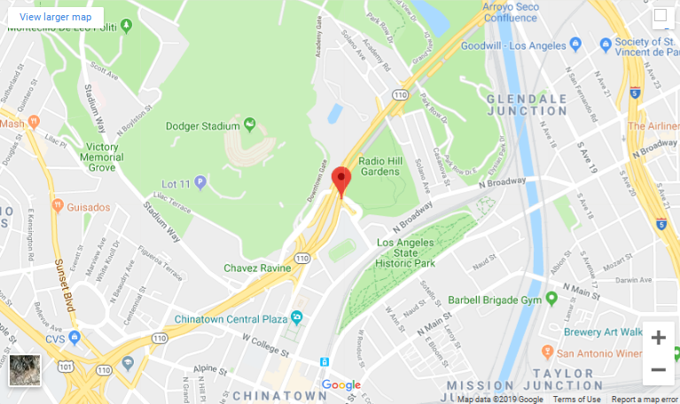 Google Map of Radio Hill Fire